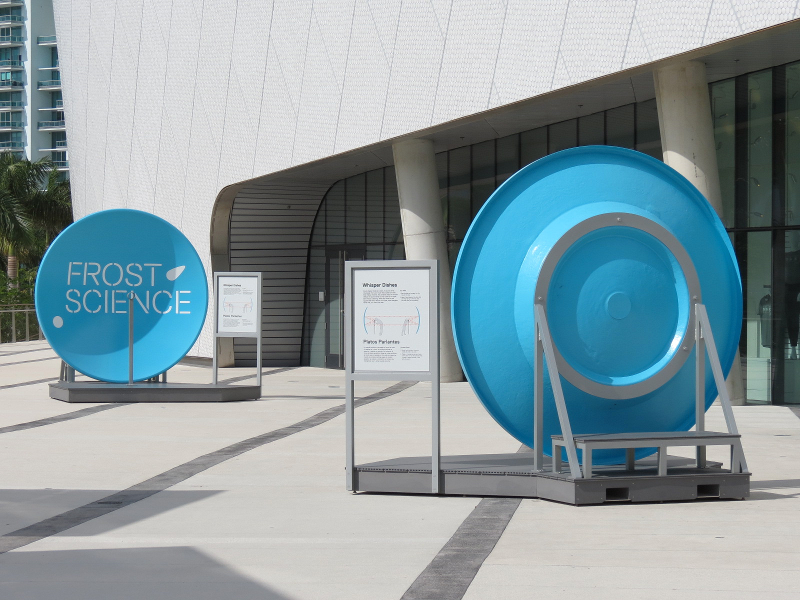 Museum Exterior - Listening Sculpture