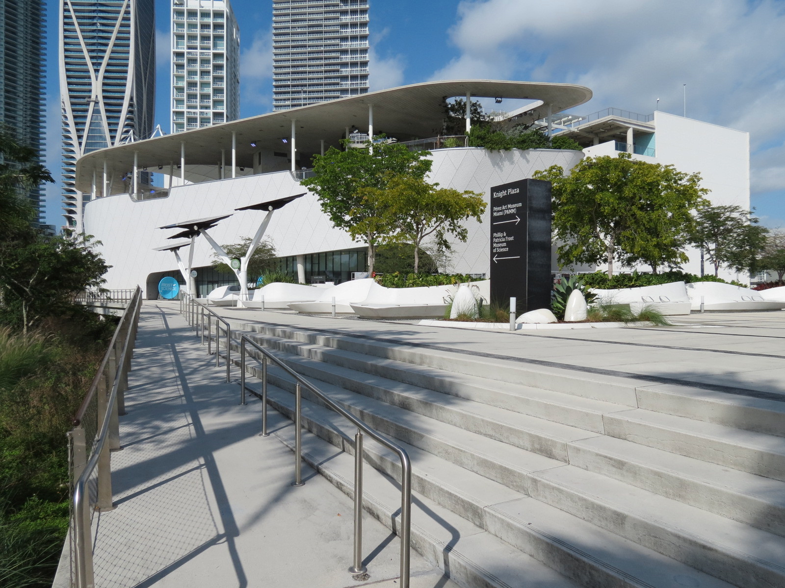 Museum Exterior - Plaza