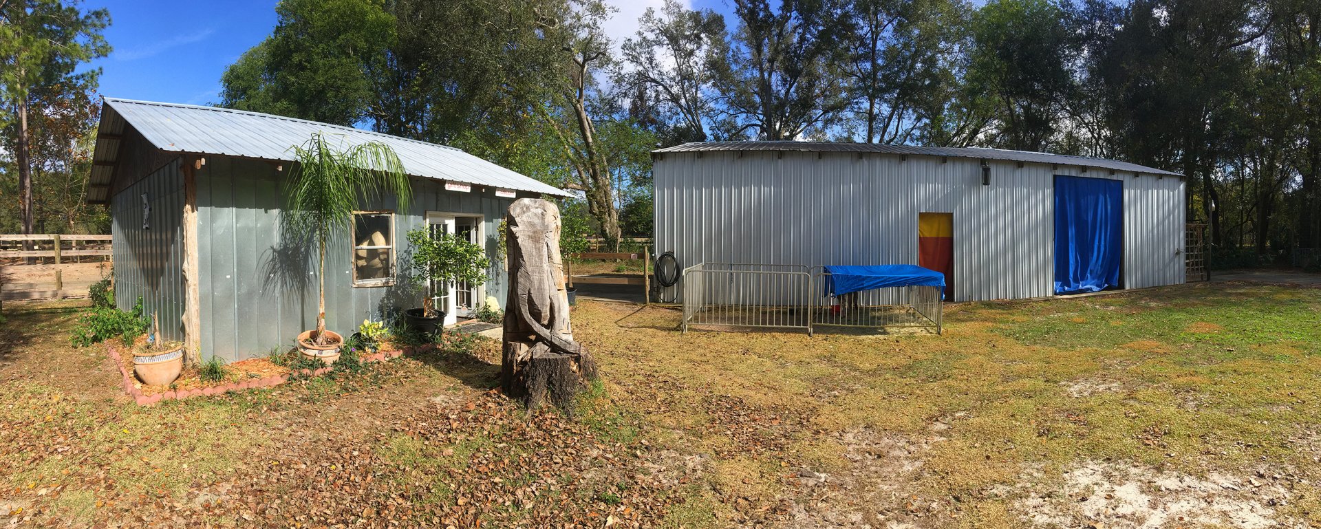 Museum/Gift Shop, Luke Carving & Barn