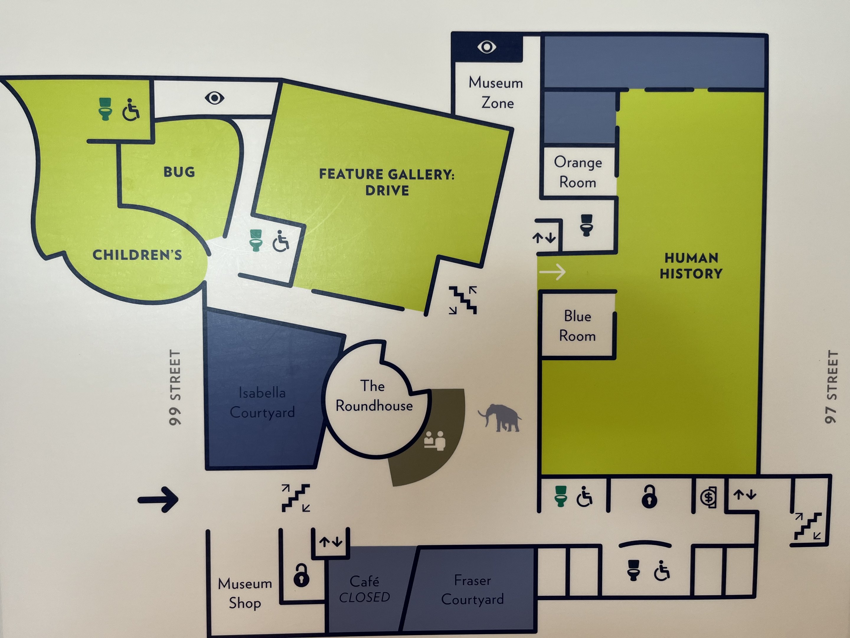 Museum - Level One Map