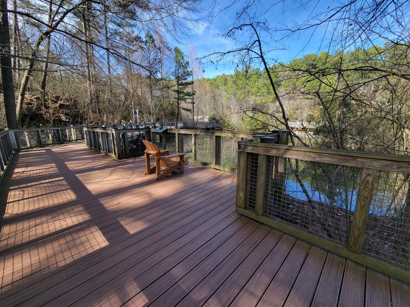 Museum of Life+Science - Boardwalk to outdoor animals