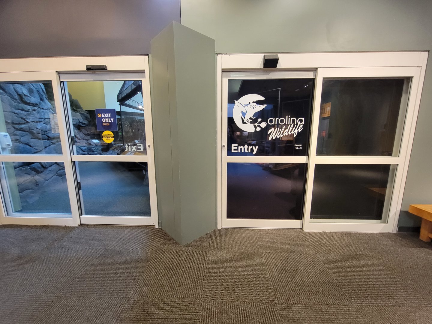 Museum of Life+Science - Carolina Wildlife indoor area