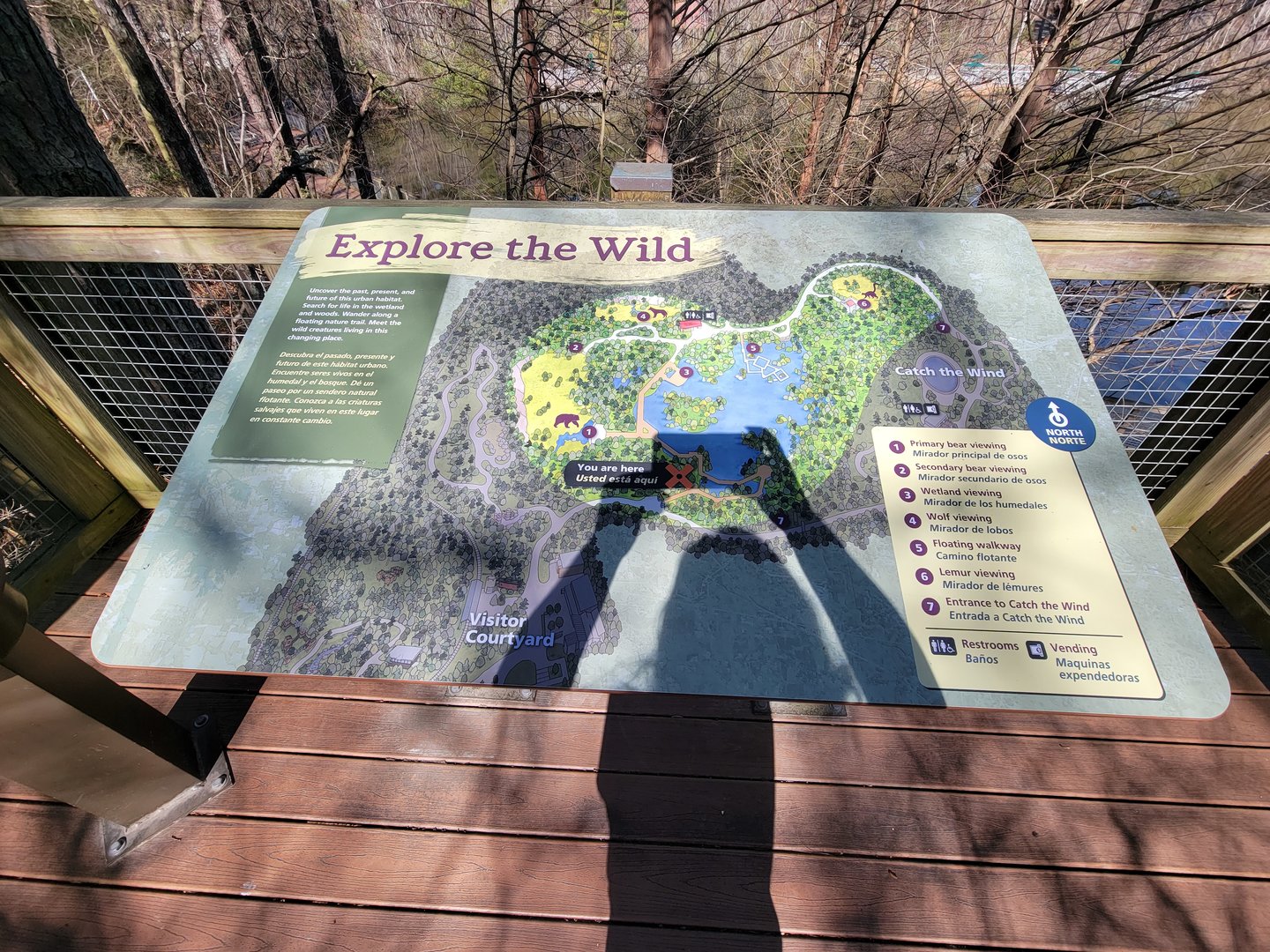 Museum of Life+Science - Explore the Wild map