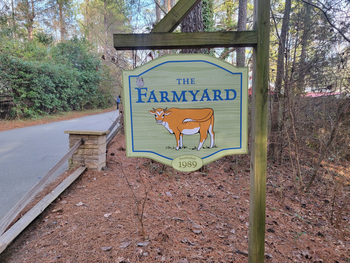 Museum of Life+Science - Farmyard sign