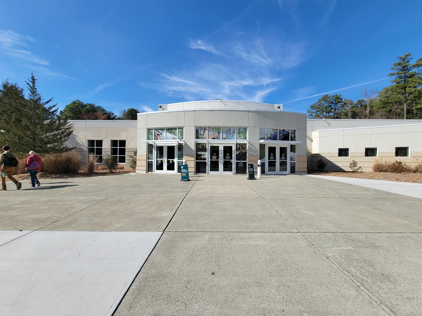 Museum of Life+Science - Front entrance