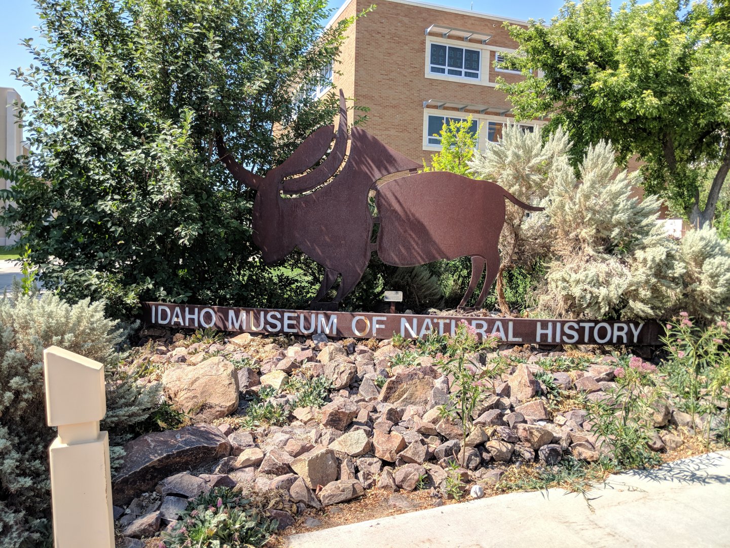 Museum sign