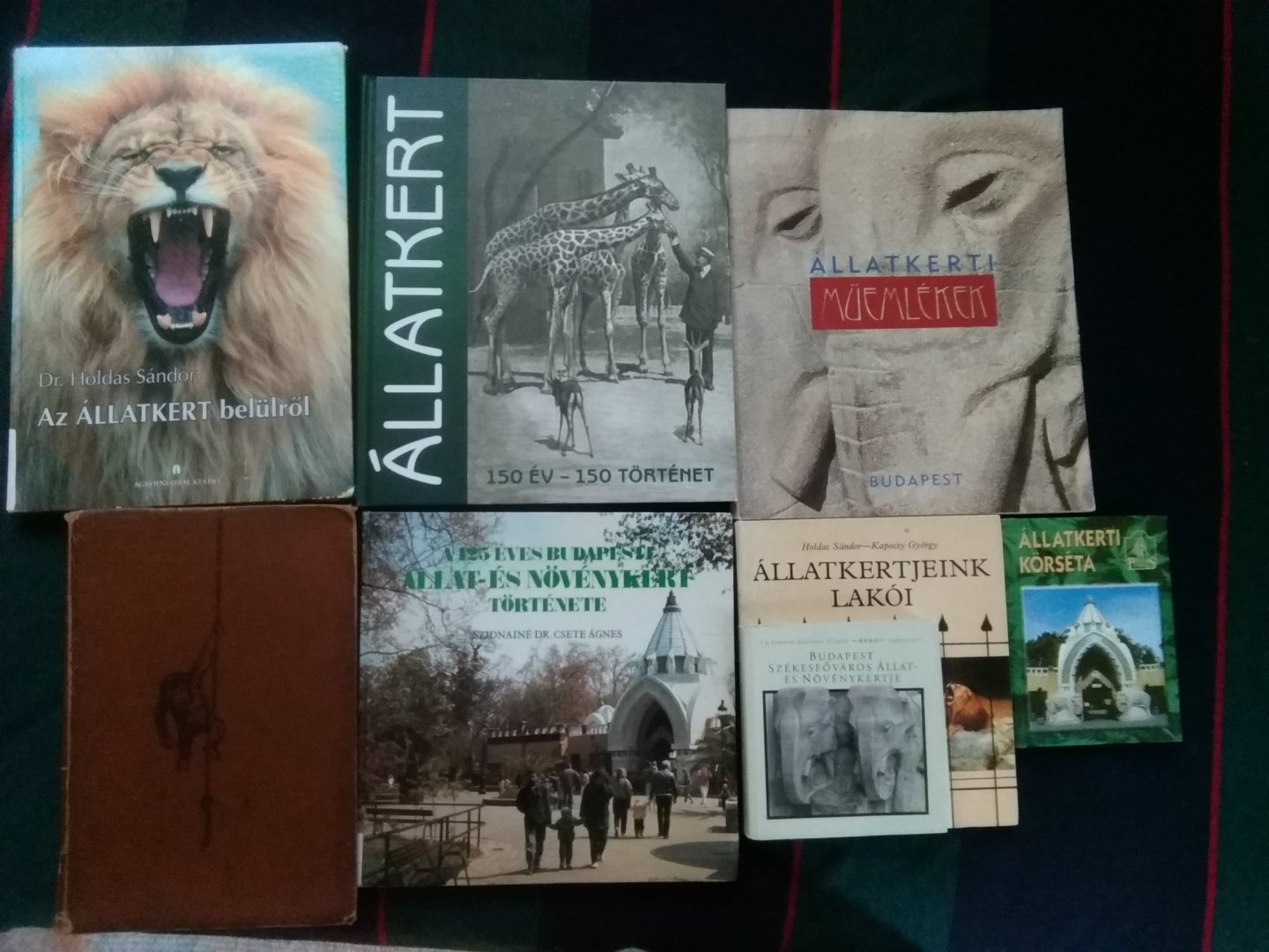 My books about Budapest Zoo
