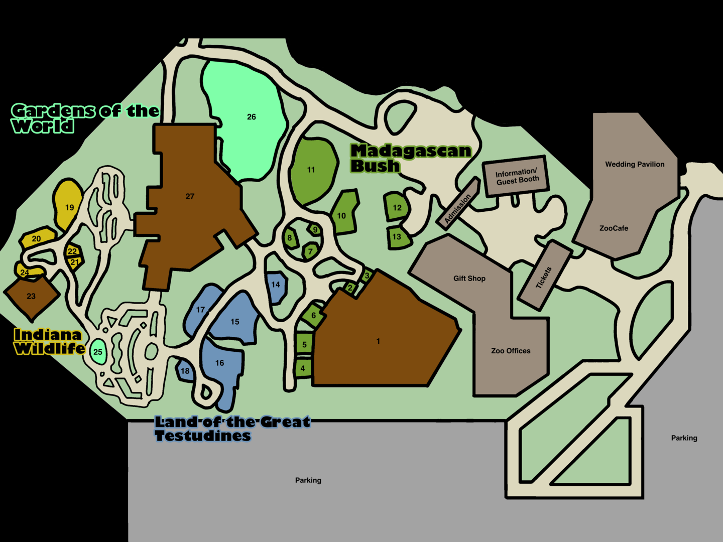 My Fantasy Zoo - Greater Entrance Zone