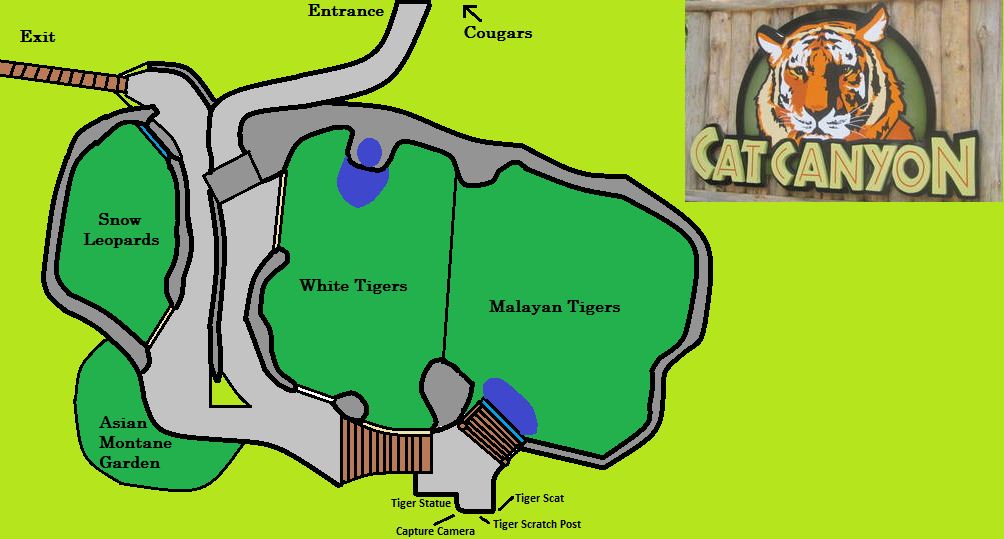 My Map of Cat Canyon