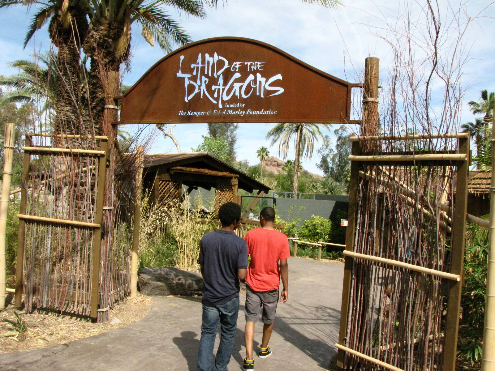 My Two Sons - Land of the Dragons Entrance