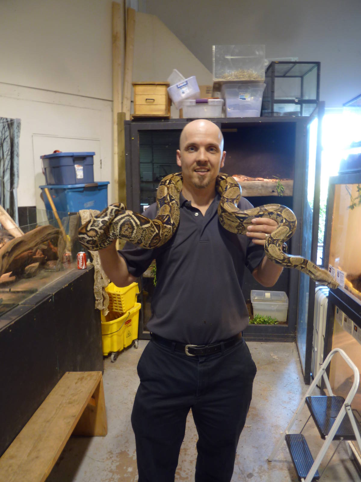Myself + Boa Constrictor