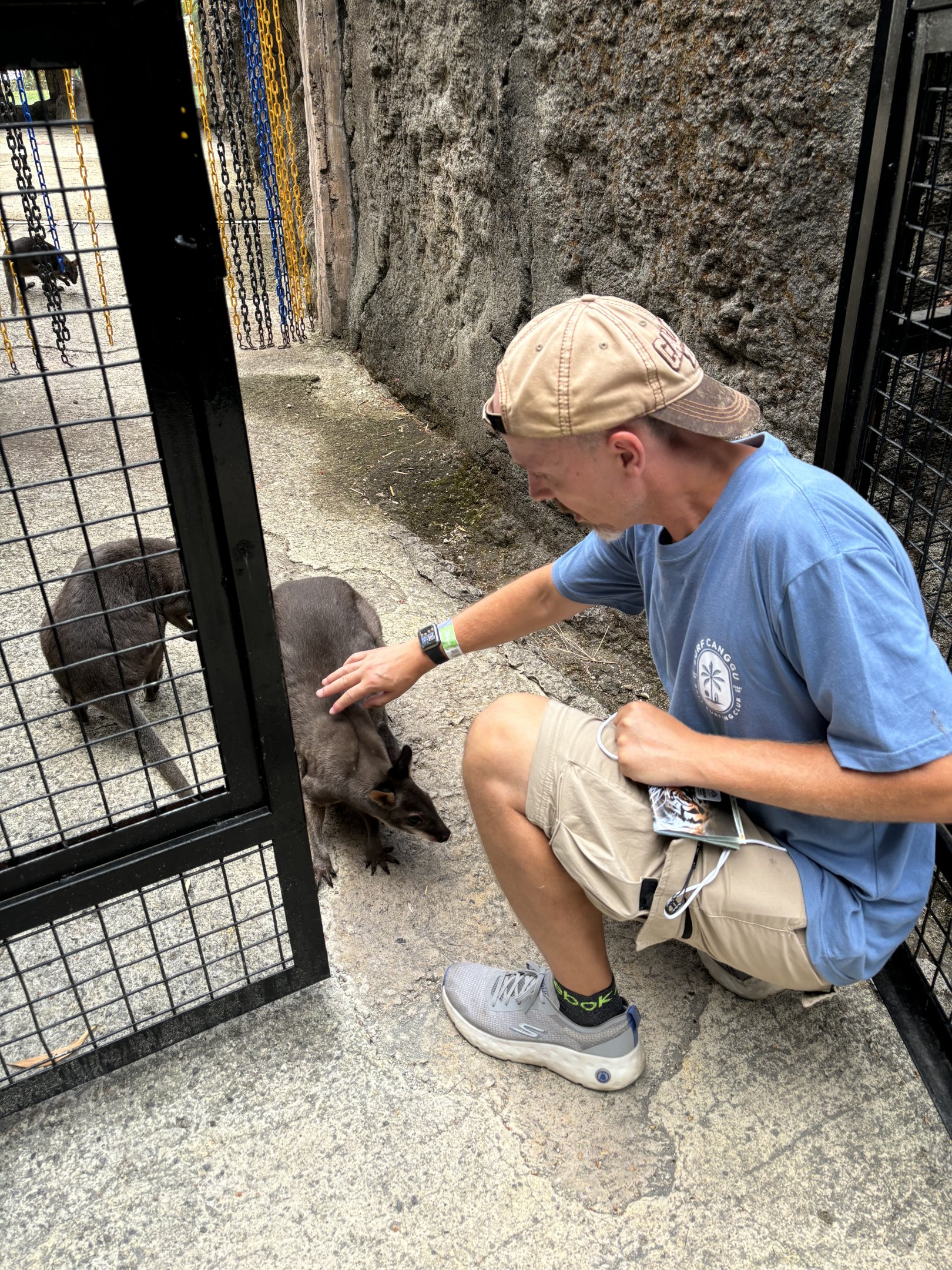 Myself + Dusky Pademelons