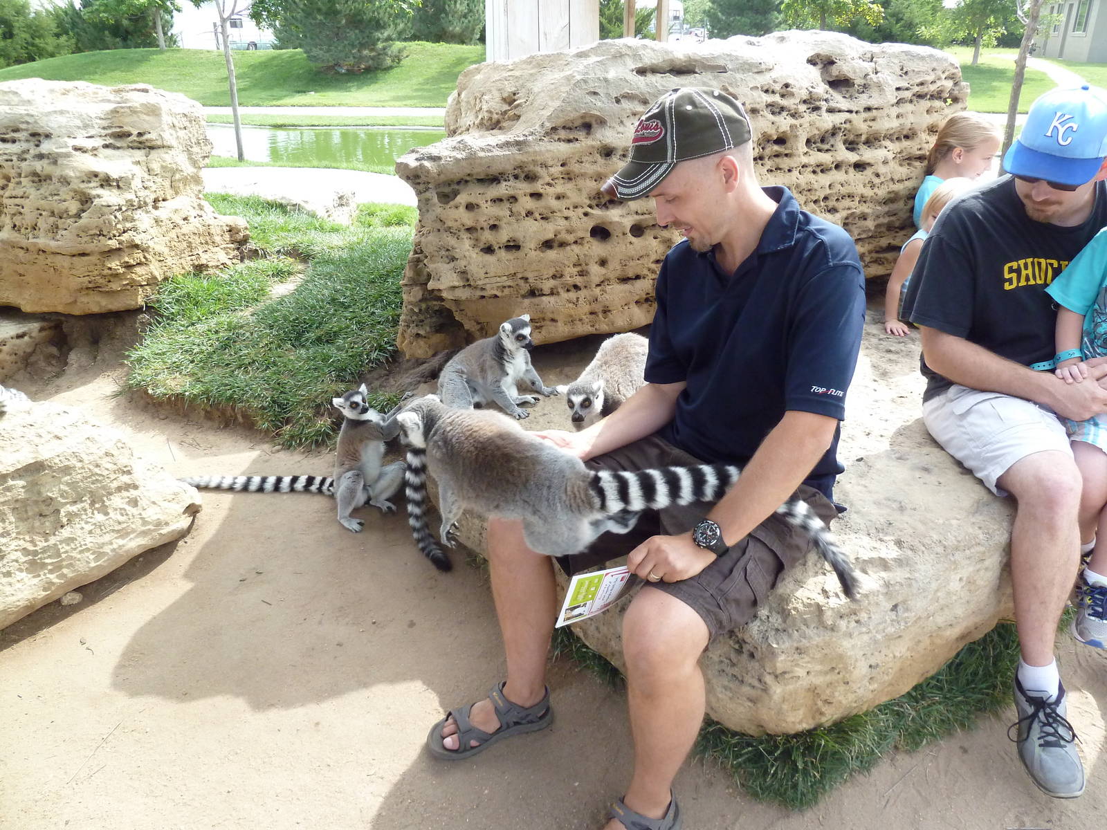 Myself + Ring-Tailed Lemurs