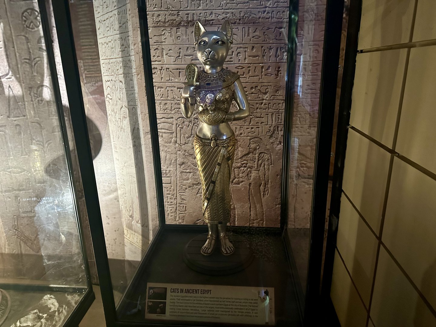 Mythic Creatures Hall - Egyptian Exhibit (Bastet)