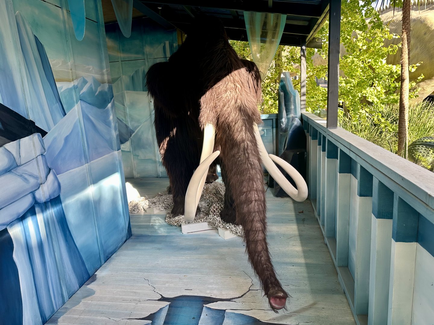 Mythic Creatures Hall - Wooly Mammoth Exhibit