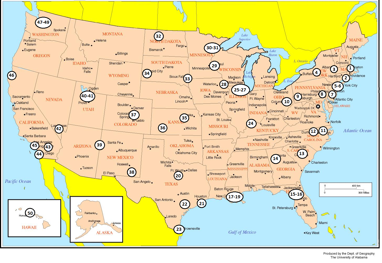 Name the Zoos Map Challenge: US Version