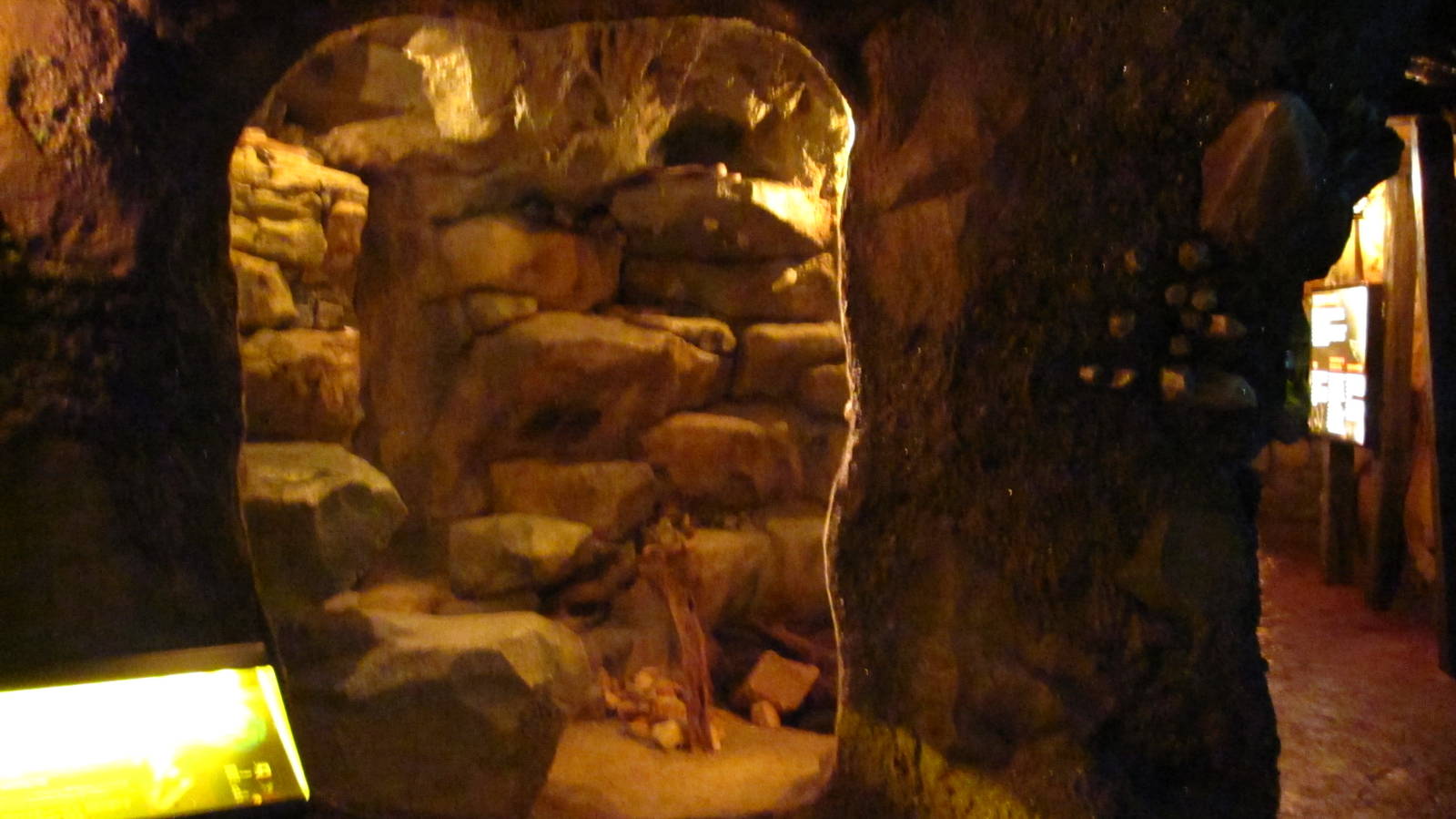 Naracoorte  Cave - Cave Racer exhibit