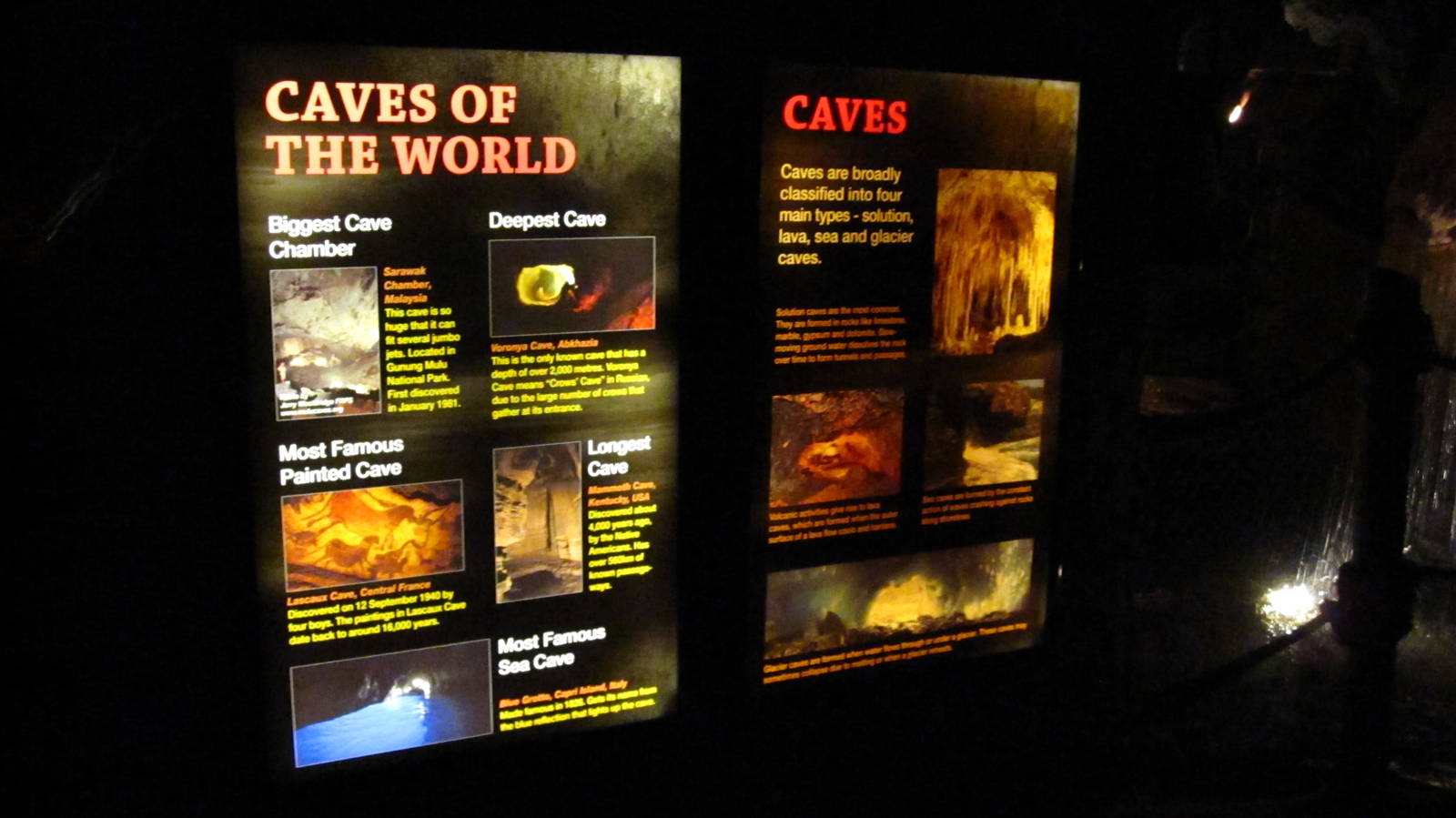 Naracoorte Cave - Signage