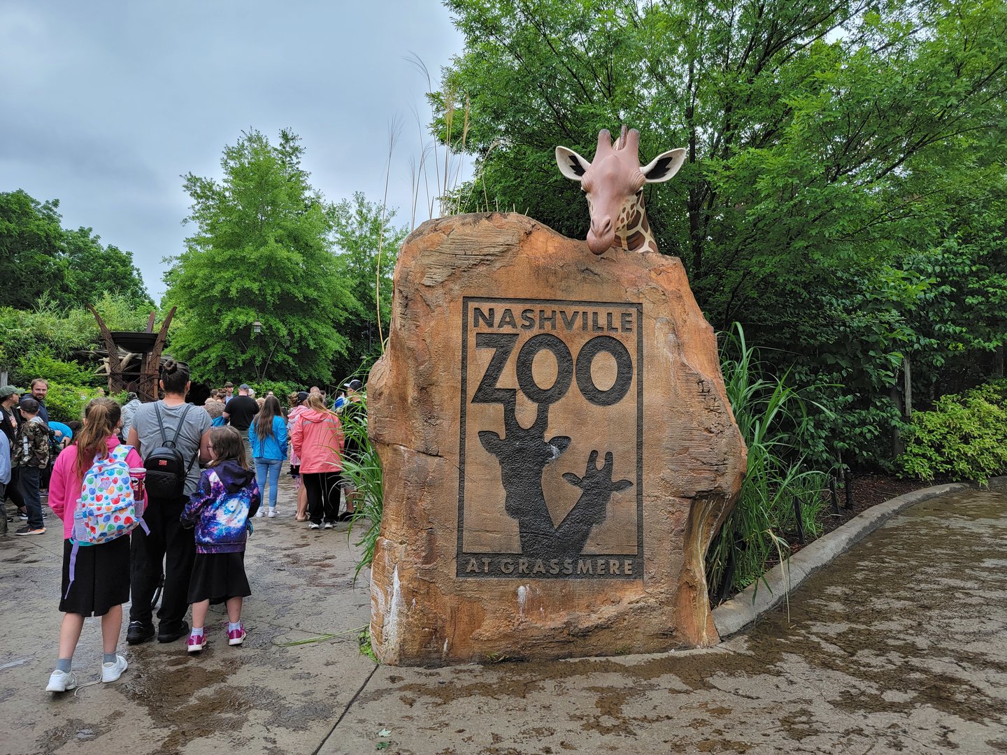 Nashville Zoo 5/22 - Entrance