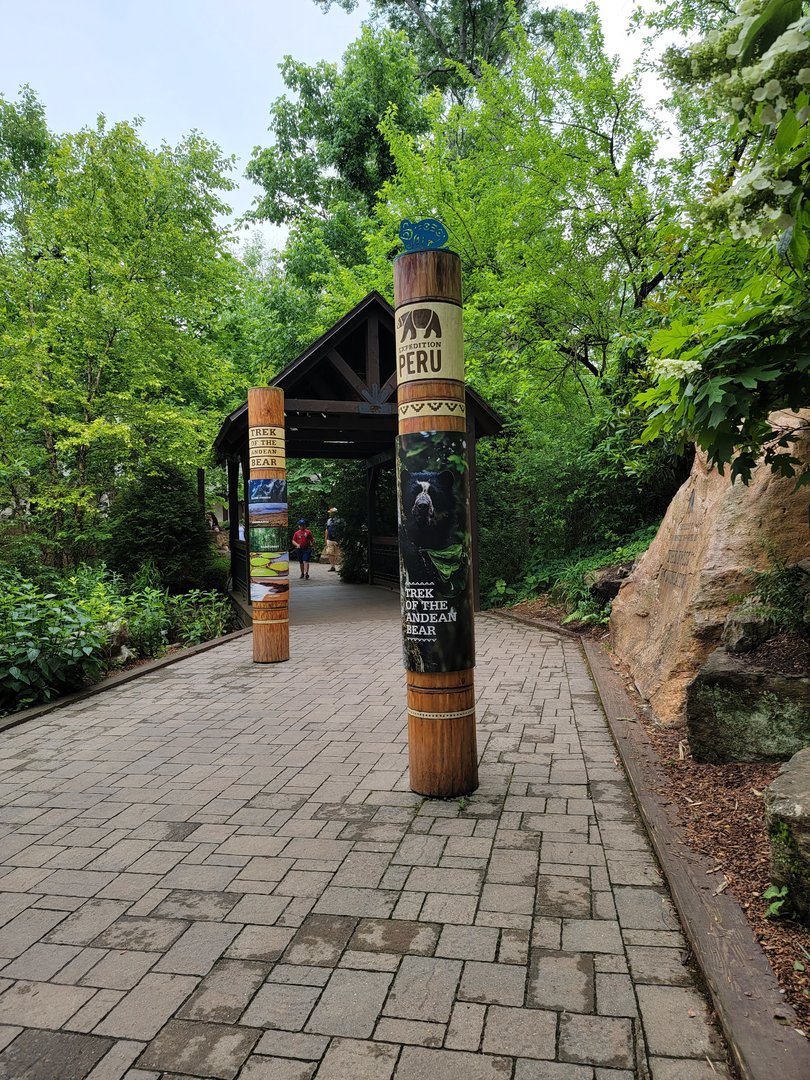 Nashville Zoo 5/22 - Expedition Peru path