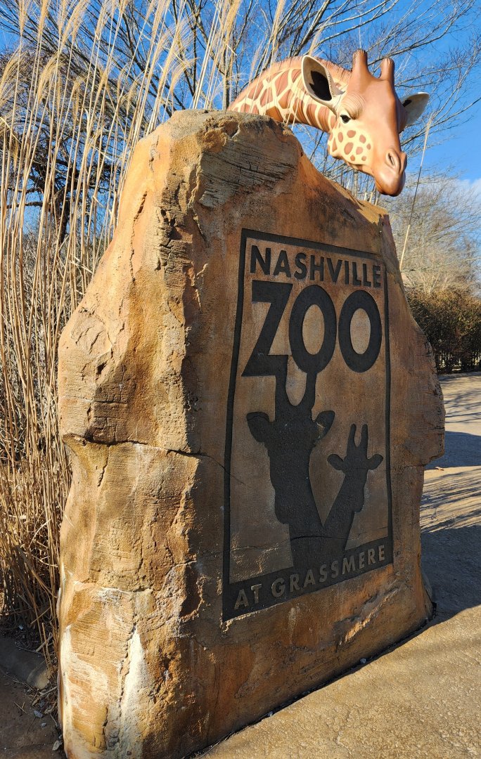 Nashville Zoo - Entrance plaque