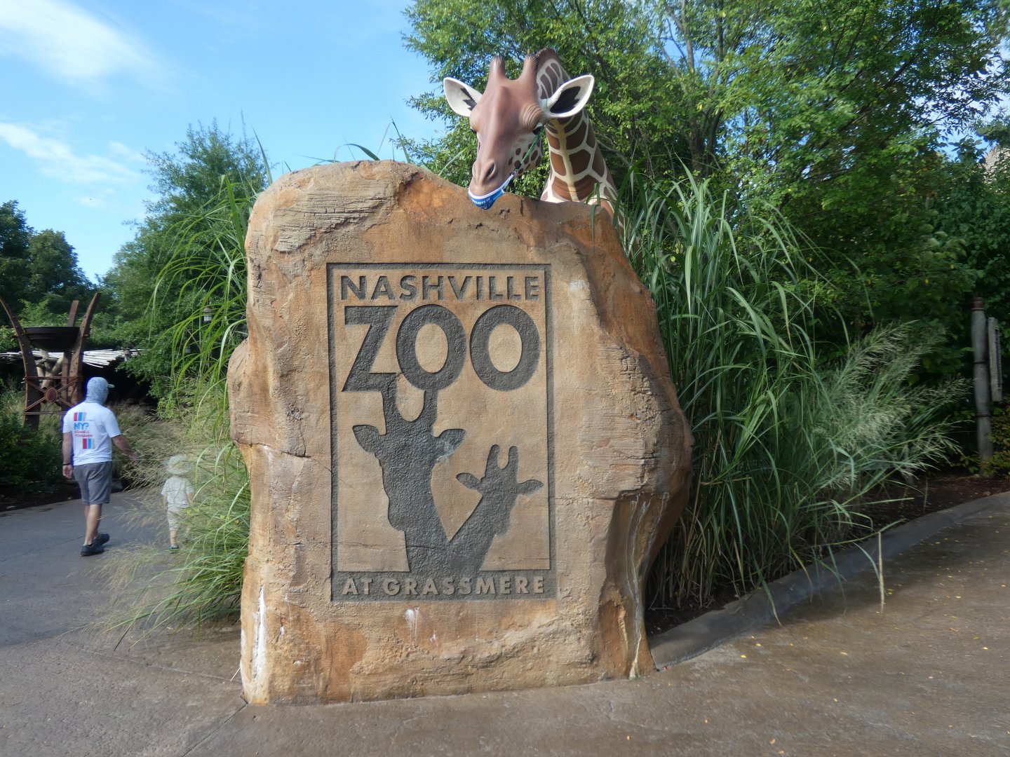 Nashville Zoo Entrance Sign