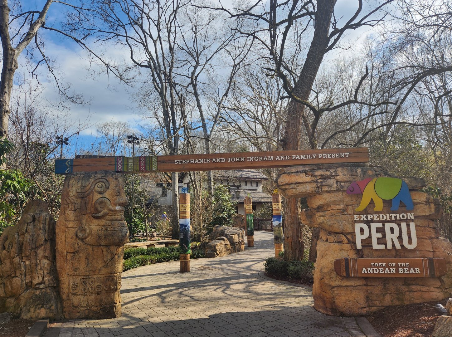Nashville Zoo - Expedition Peru entrance