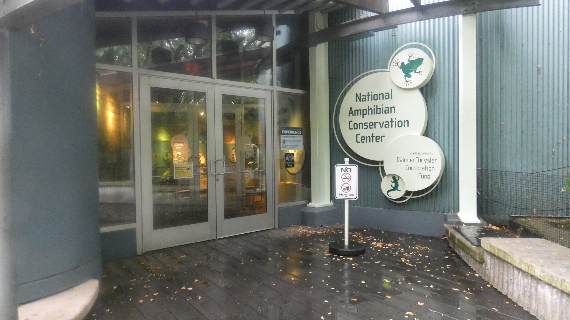 National Amphibian Conservation Center Entrance - July 2022