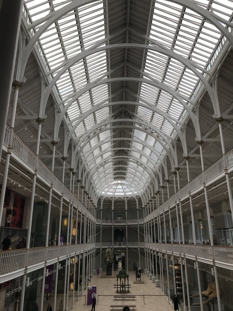 National Museum of Scotland: main hall