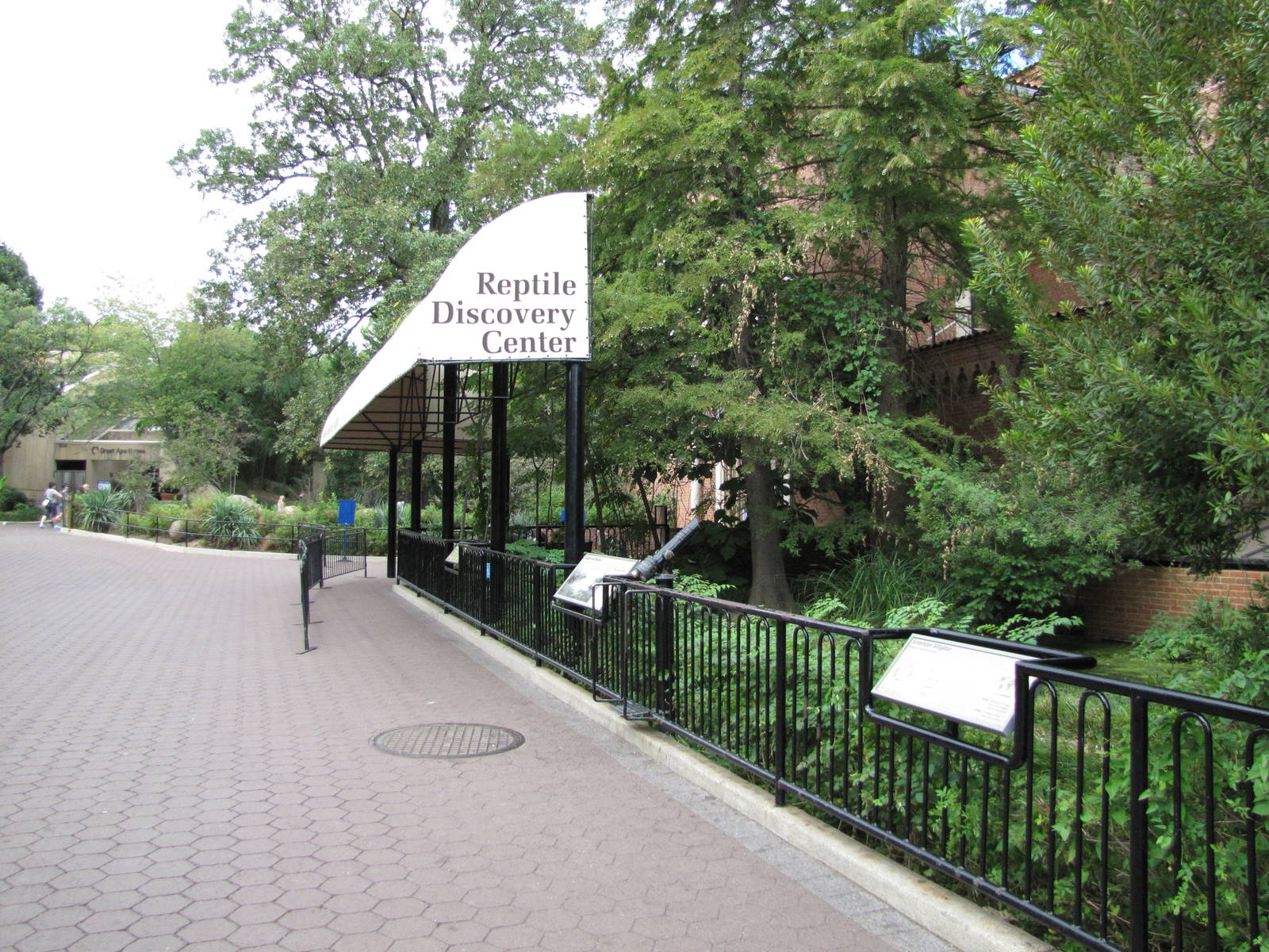 National Zoo 2010 - Alongside the Reptile House