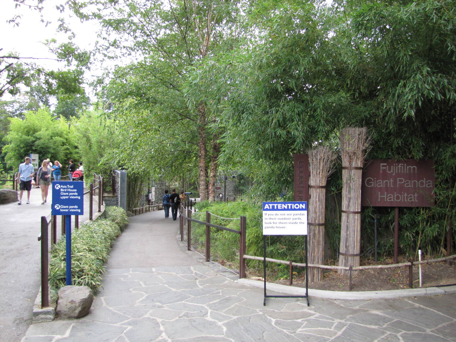 National Zoo 2010 - Entrance to Fujifilm Giant Panda Habitat in Asia Trail