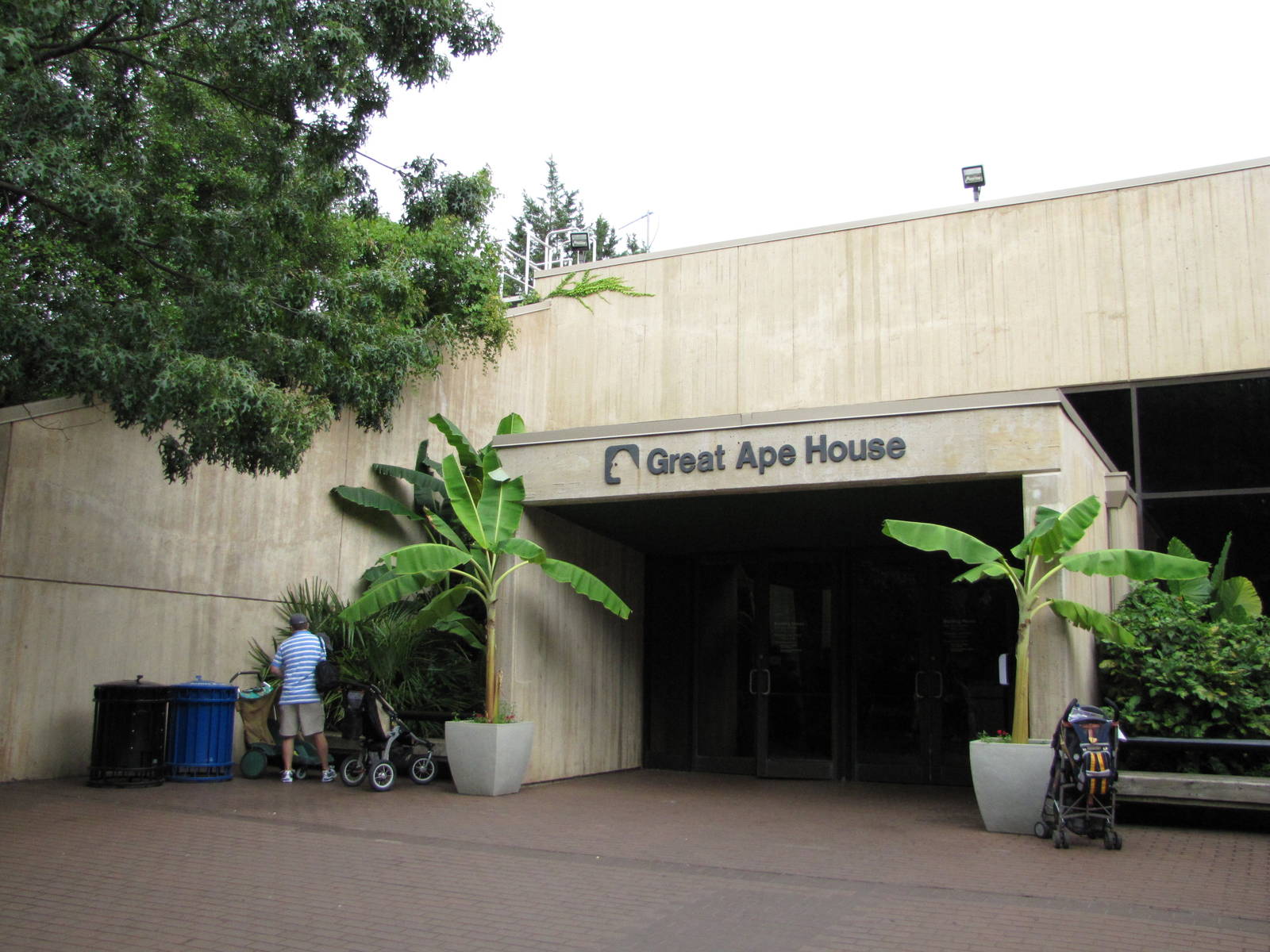 National Zoo 2010 - Entrance to Great Ape House