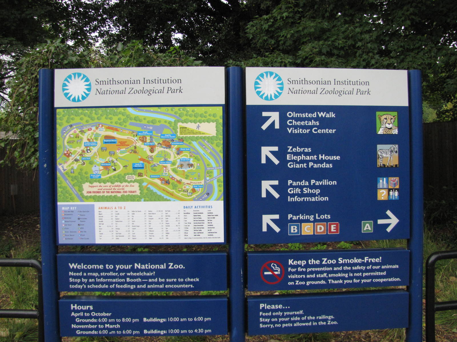 National Zoo 2010 - Example of Signage