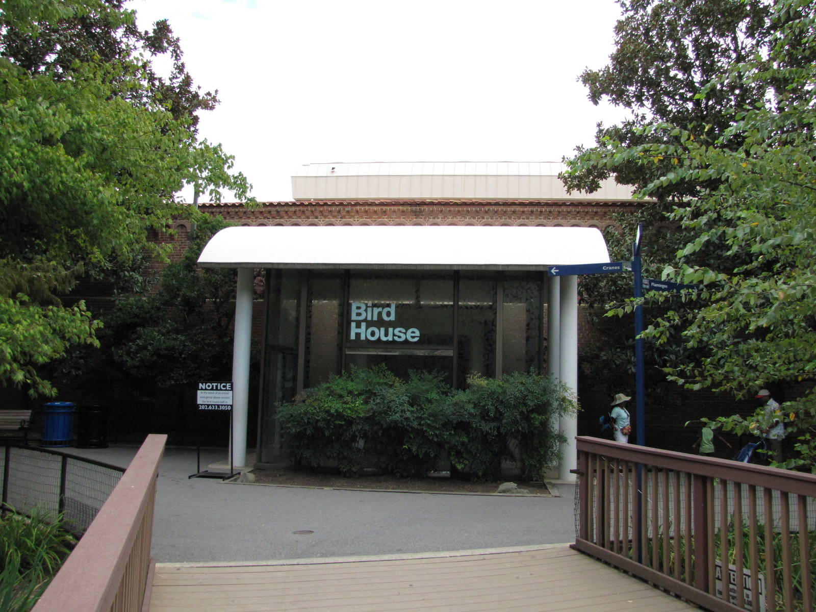 National Zoo 2010 - Front of Bird House