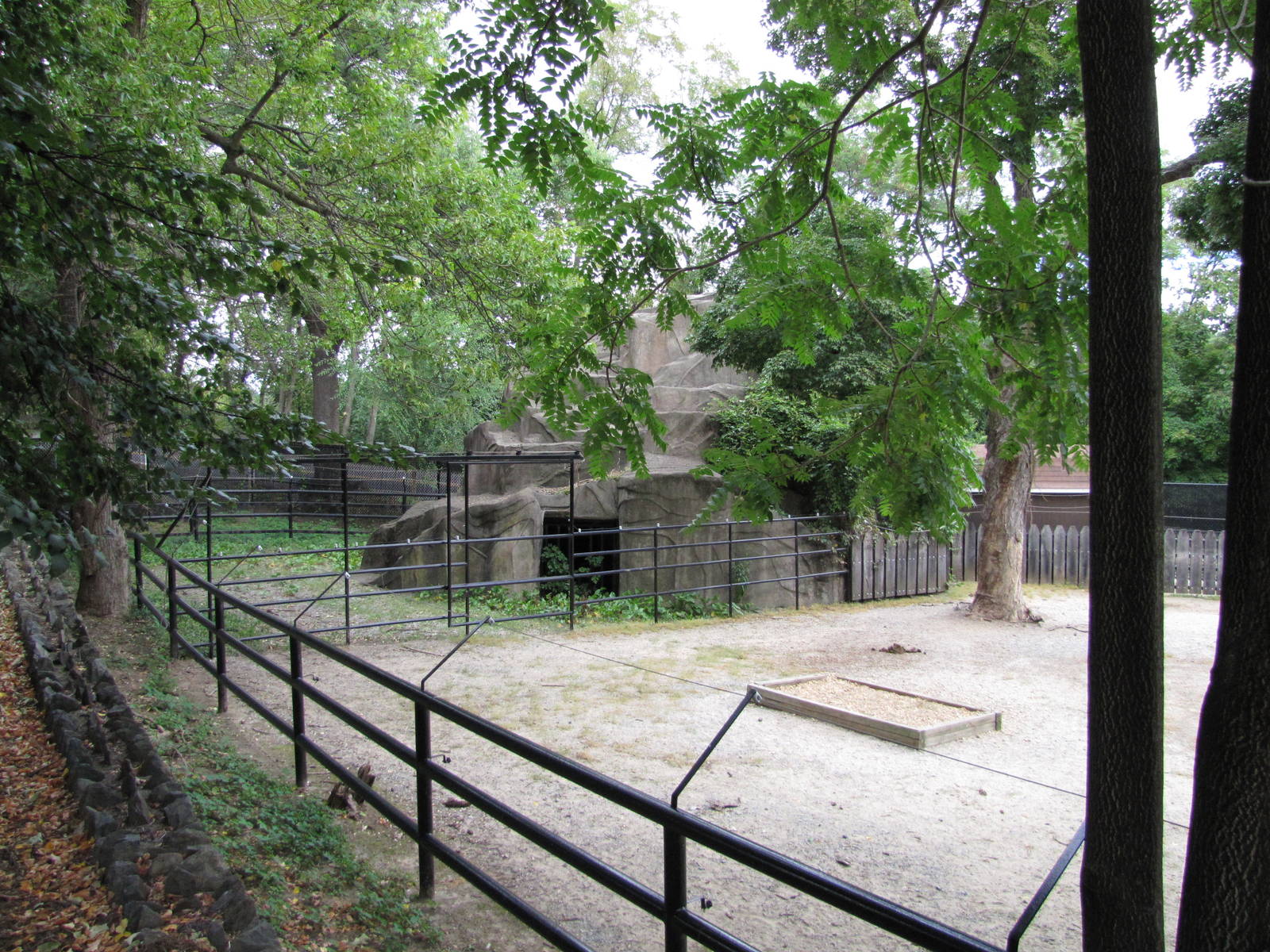 National Zoo 2010 - Left side of Przewalskis Horse exhibit
