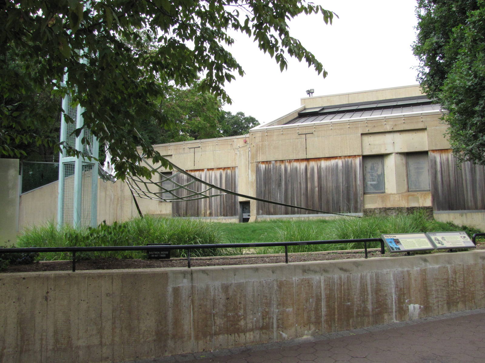 National Zoo 2010 - Part of Orangutan outdoor exhibit