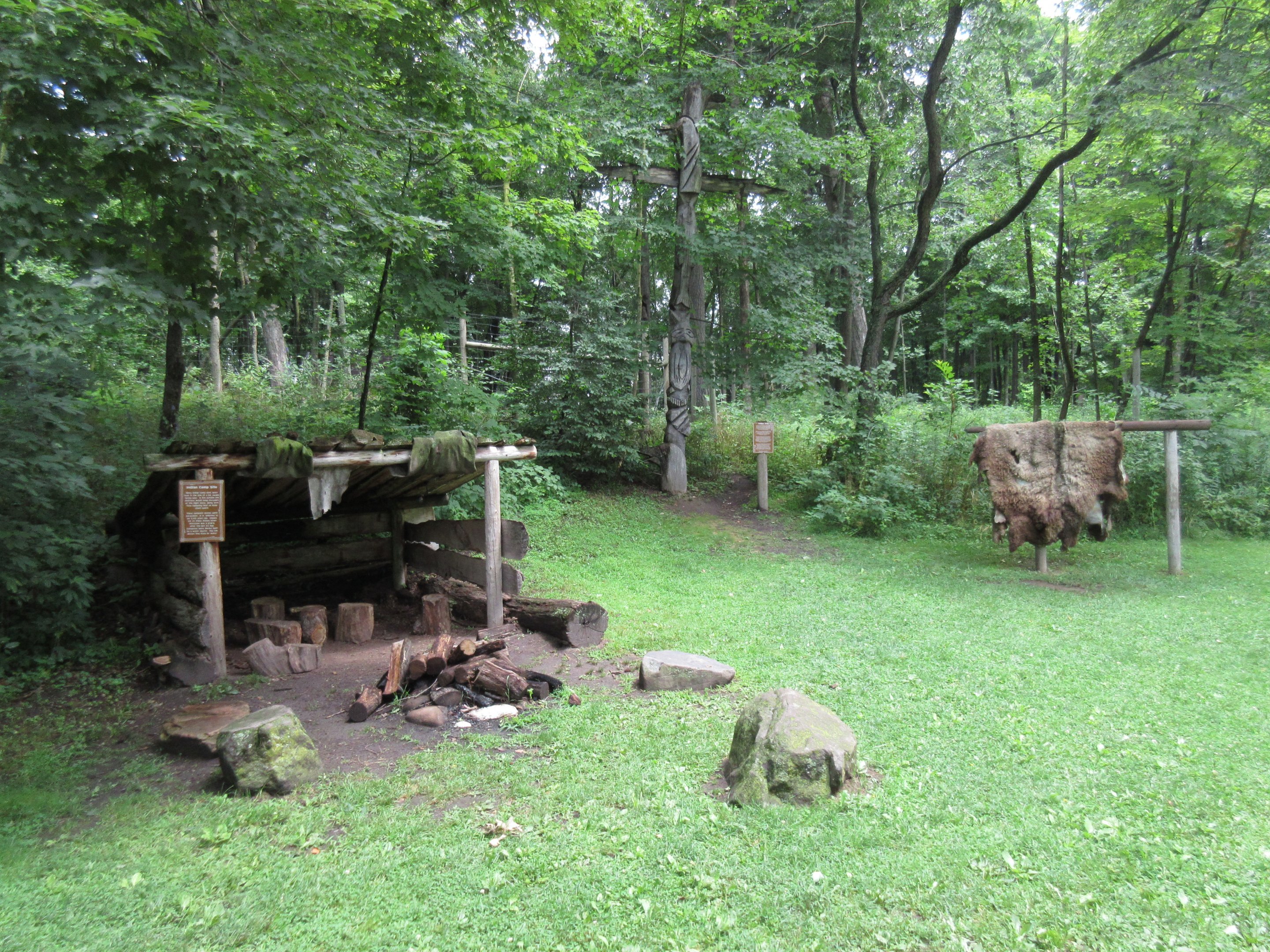 Native American Campsite