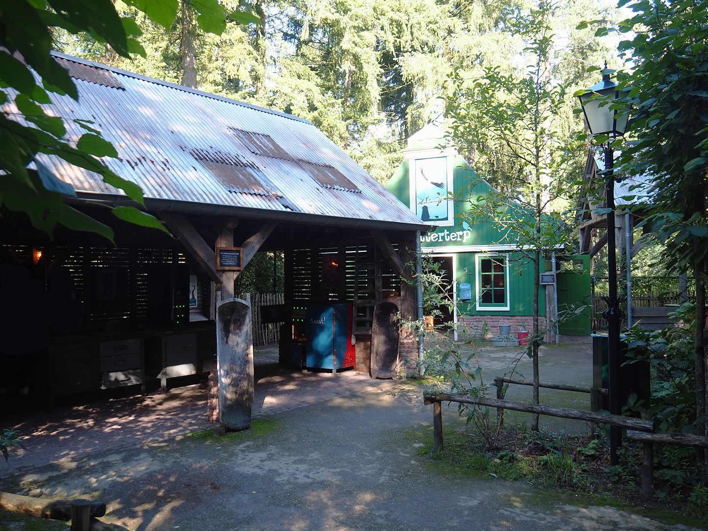 Native bird education area, 2023-09-24