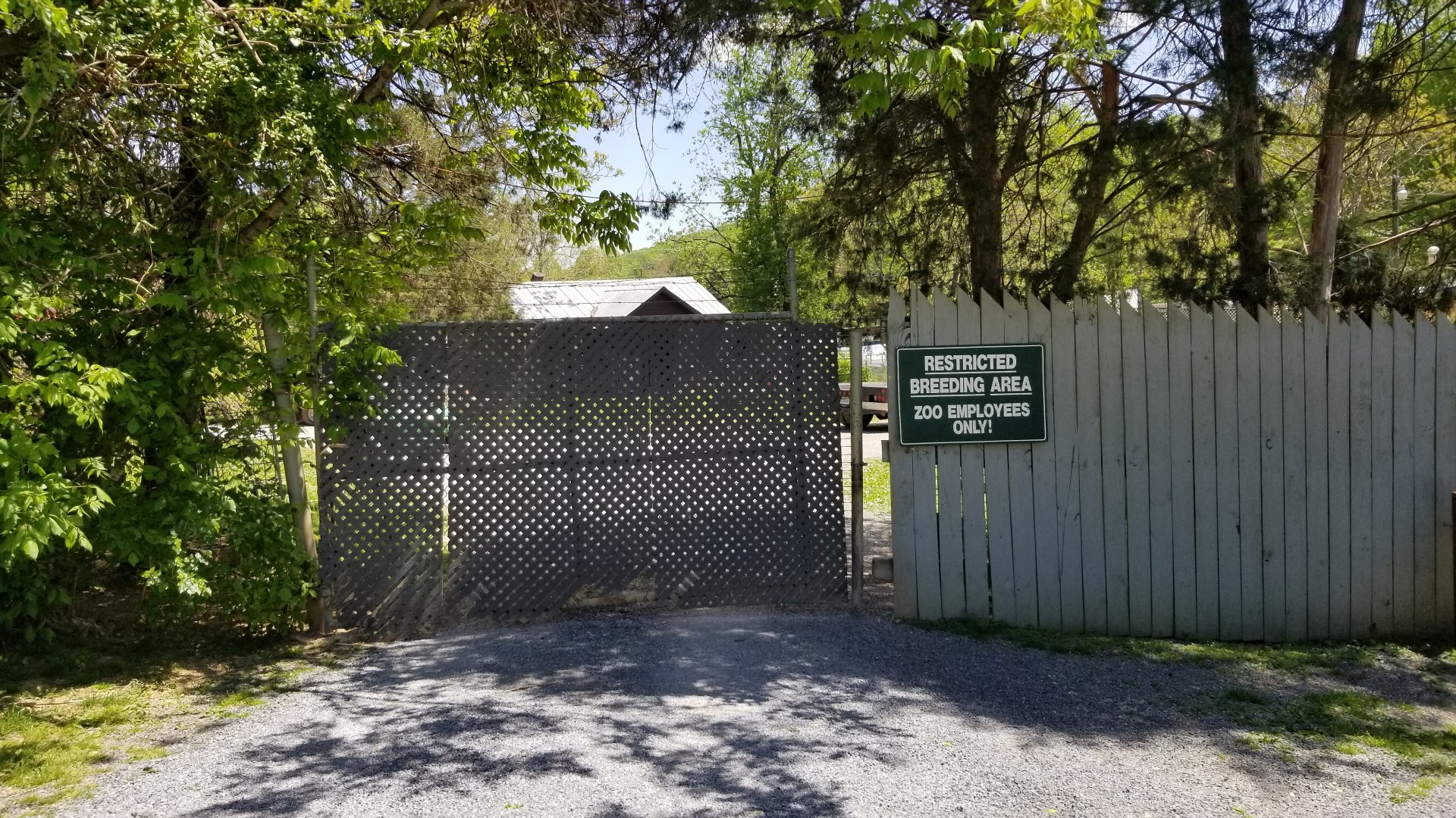 Natural Bridge Zoo - "Breeding area"