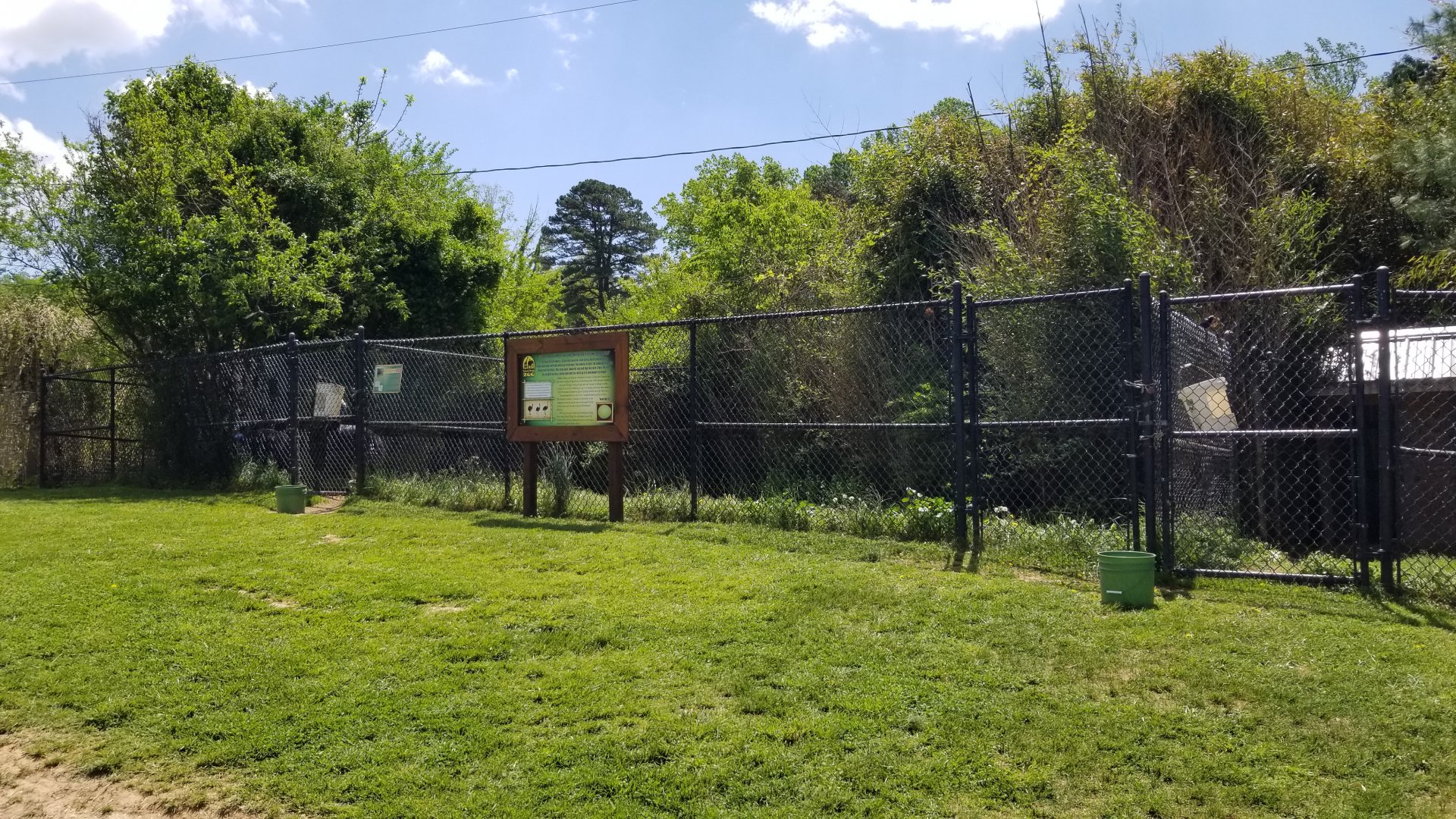 Natural Bridge Zoo - Cassowary exhibit #1 of 2