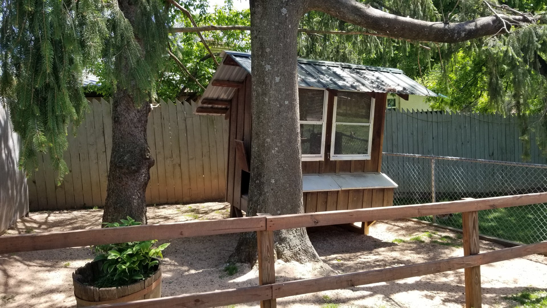 Natural Bridge Zoo - Chicken coop