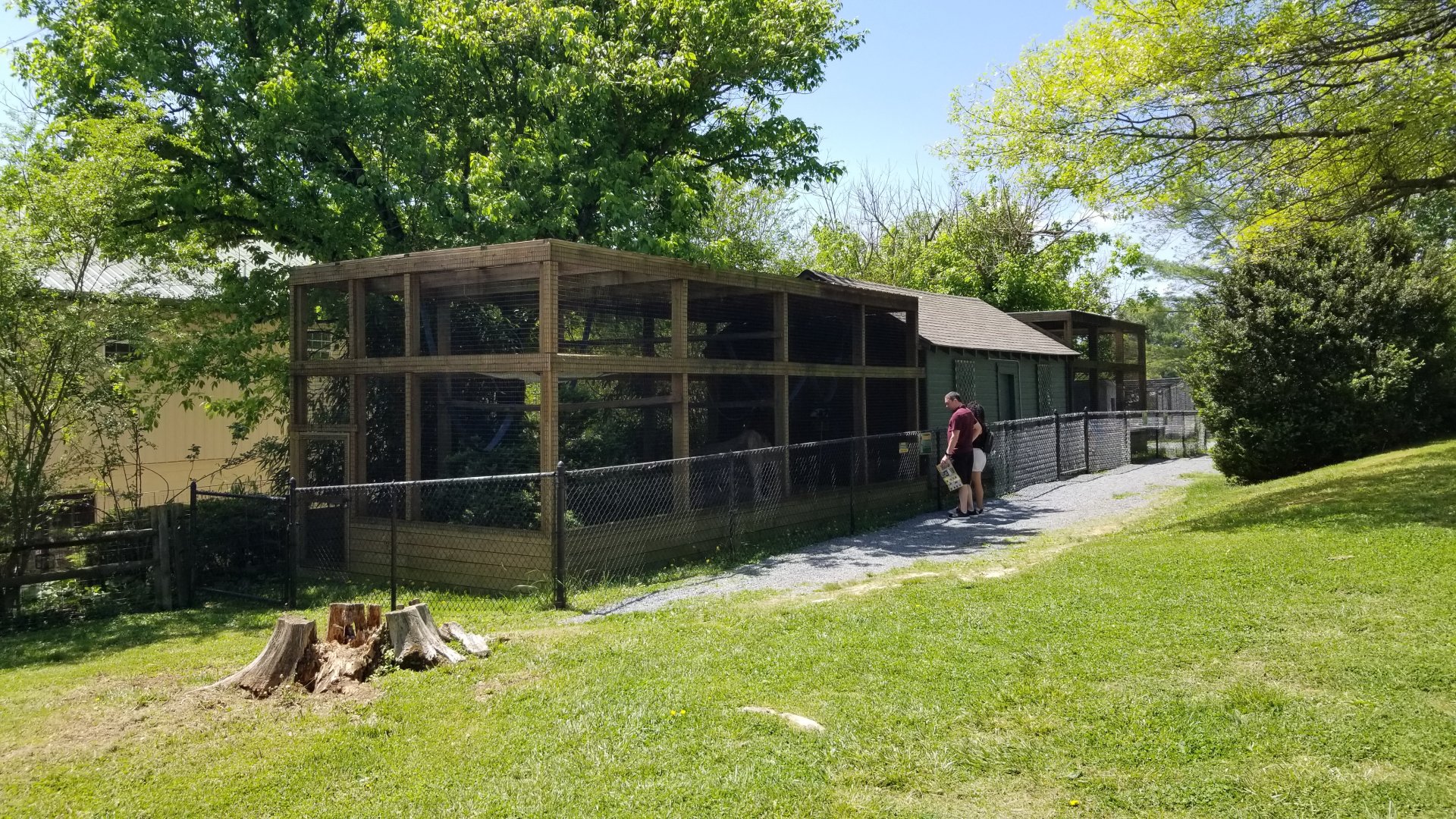 Natural Bridge Zoo - Red ruffed, black & white ruffed lemurs