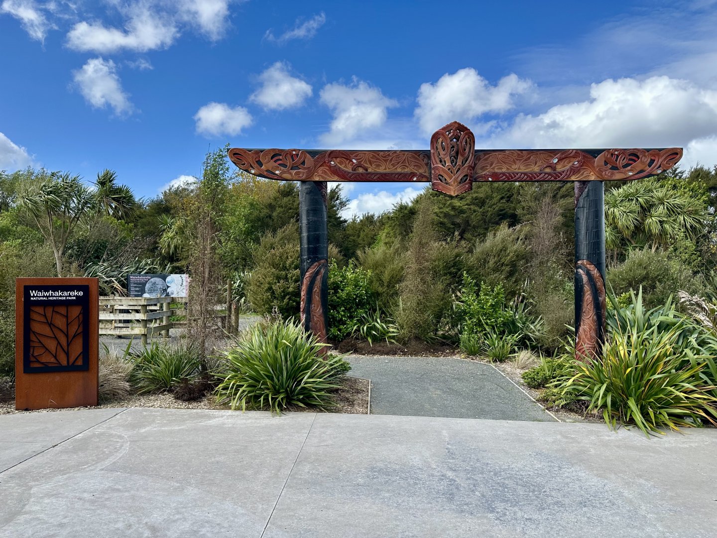 Natural Heritage Park - Entrance