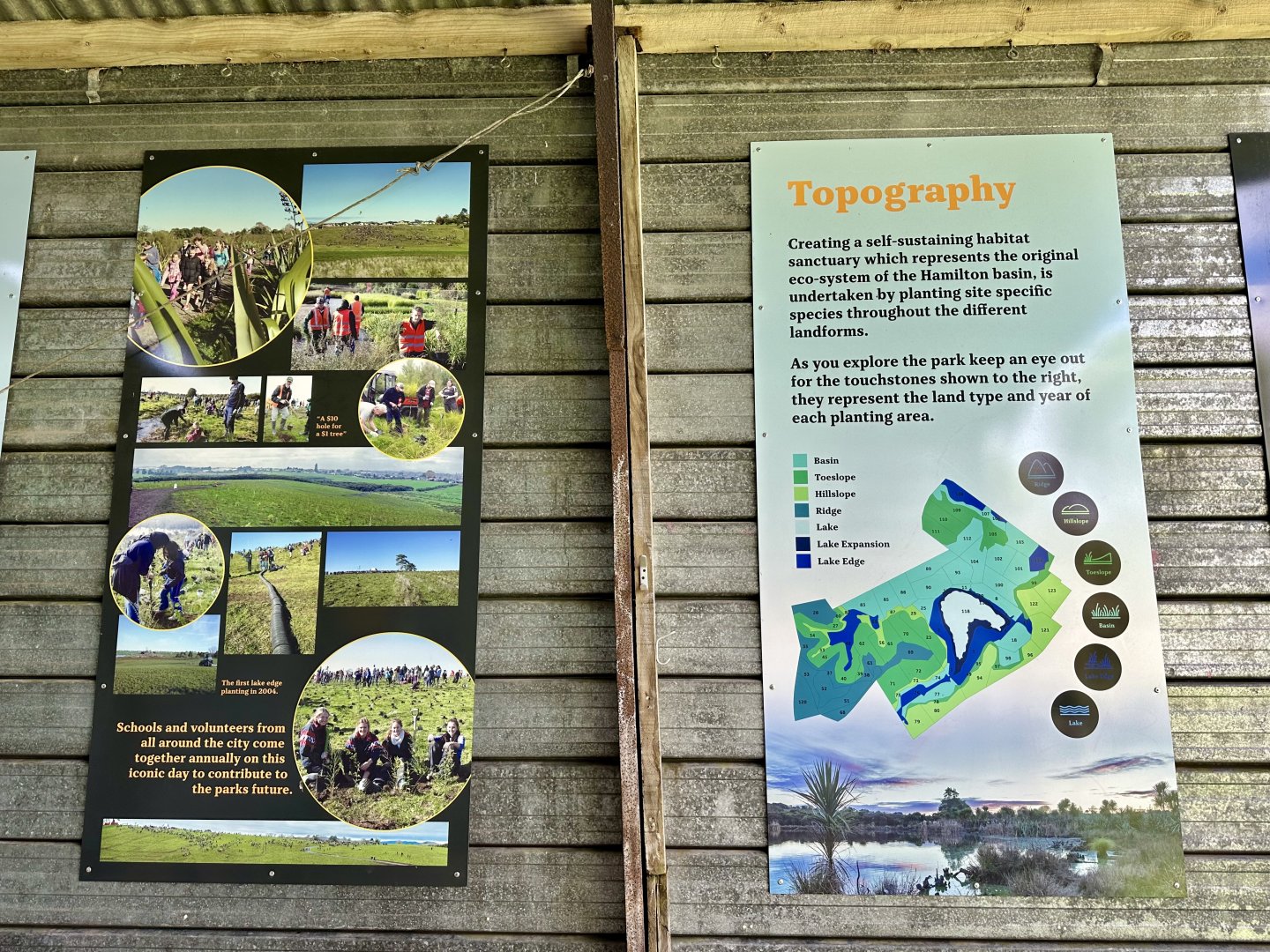 Natural Heritage Park - Signage