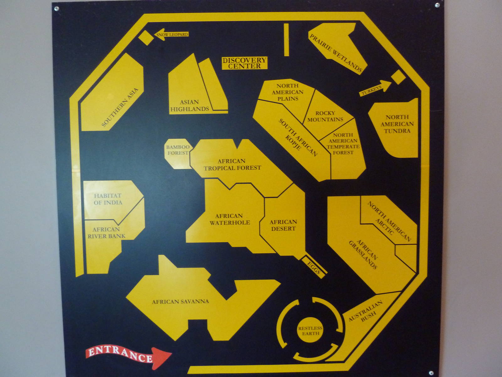 Natural History Museum - Map