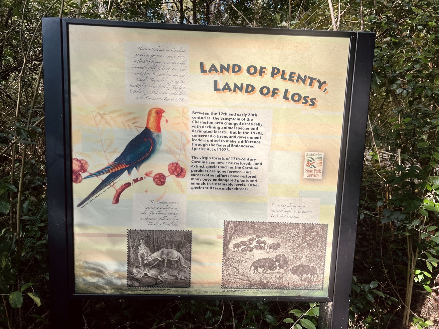 Natural History Sign