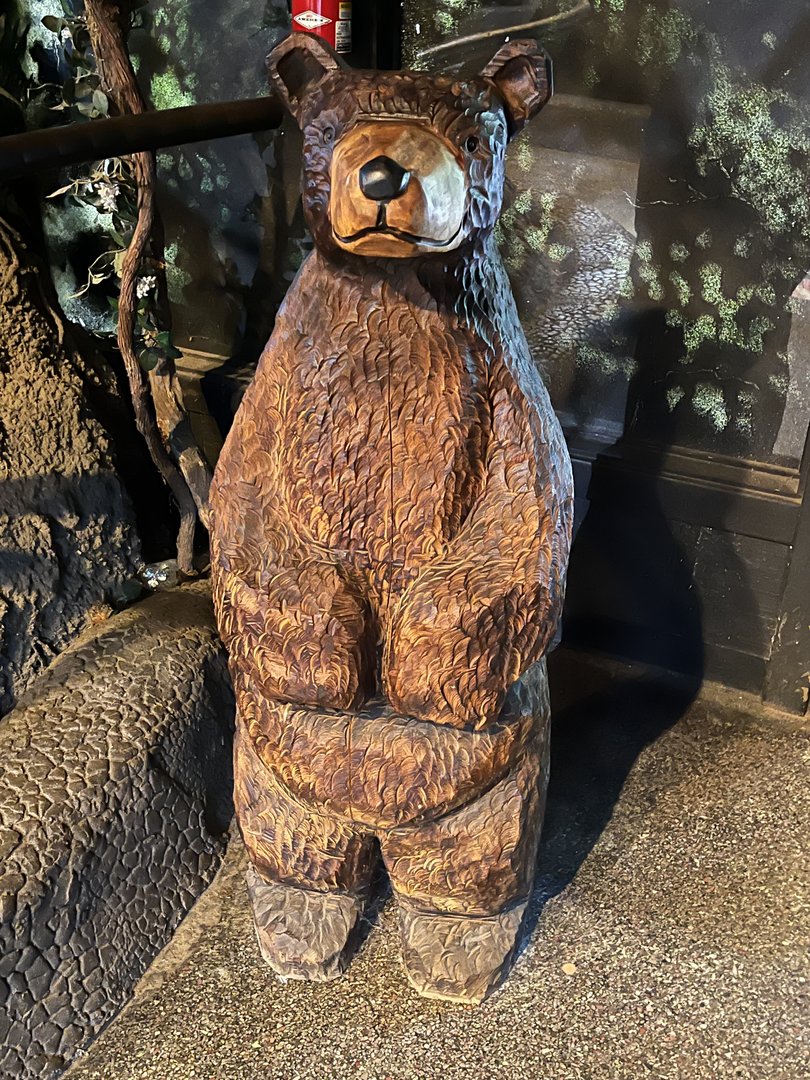 Nature Center-Bear Carving