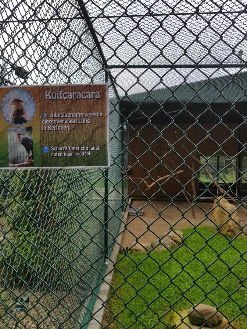 Natuurhulpcentrum Opglabbeek Raptor aviary