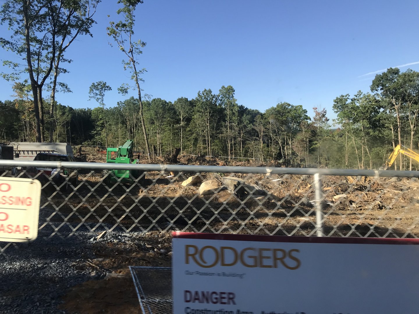 NC Zoo: Asia Construction Site-Sept 12, 2022