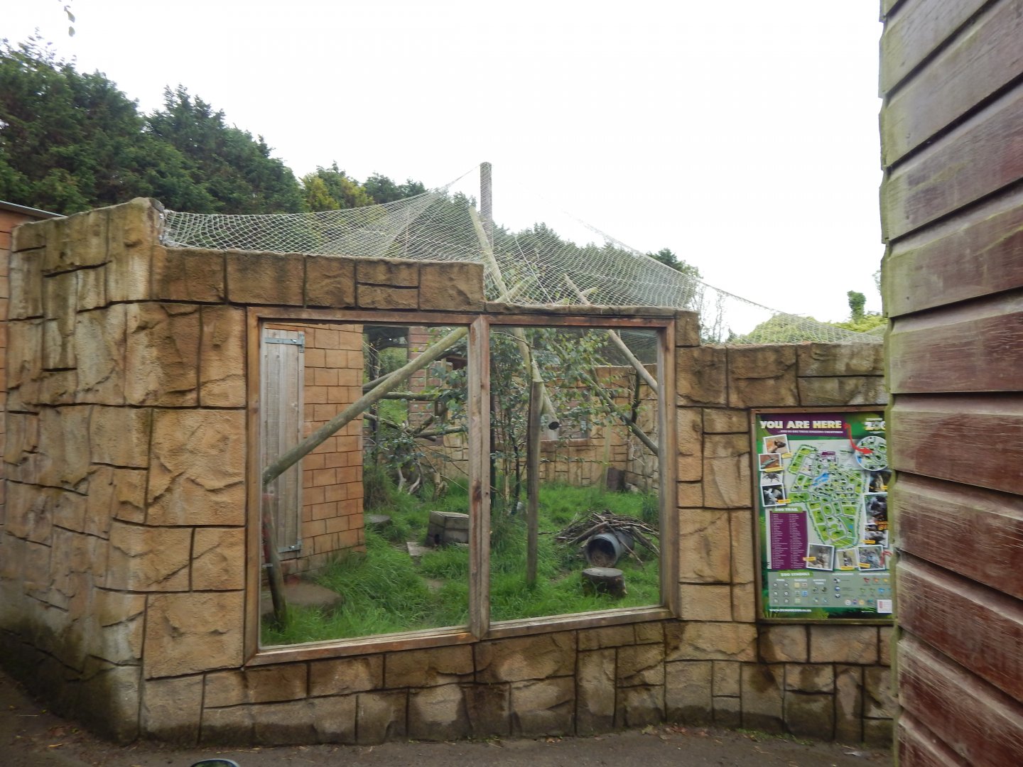 Nepalese red panda enclosure 050625